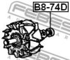 FEBEST B8-74D Bearing